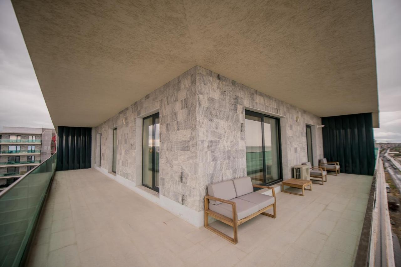 Luxury Promenada Apartment - Frontal Beachfront Mamaia Nord Năvodari Exterior foto