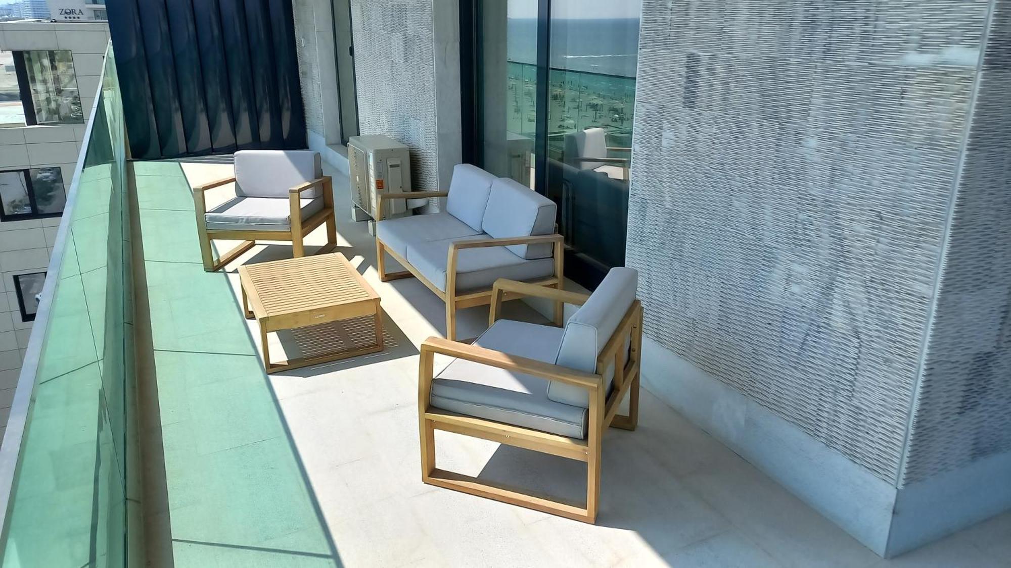 Luxury Promenada Apartment - Frontal Beachfront Mamaia Nord Năvodari Exterior foto